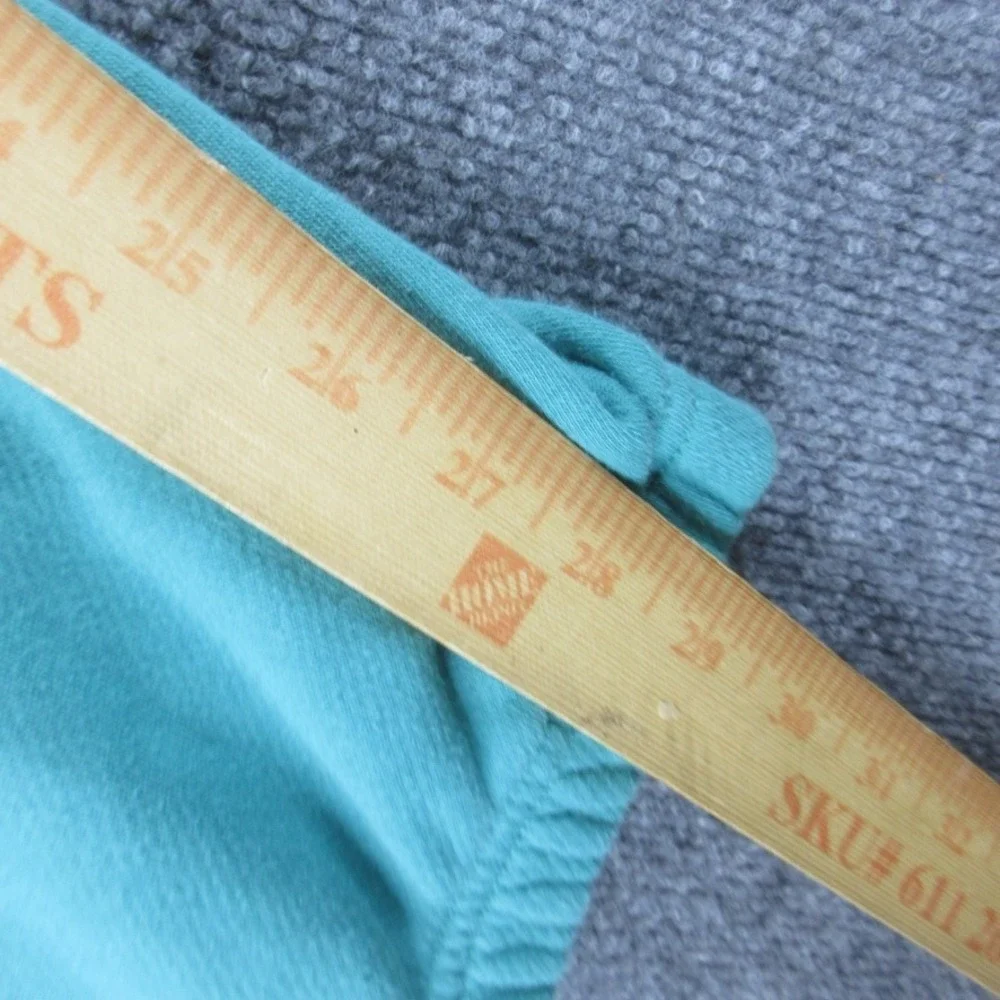 The North Face Sweatpants Womens 3XL Teal Joggers Tapered Pockets Logo Casual